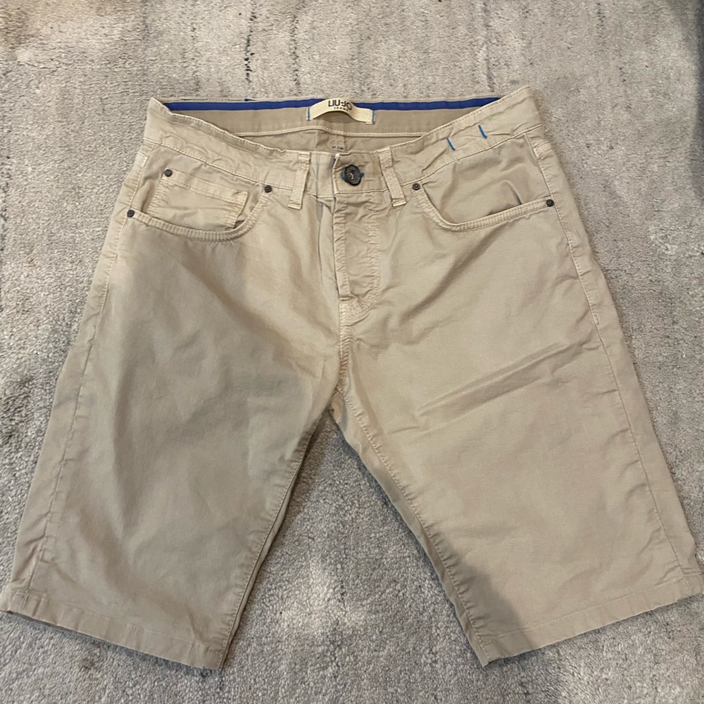 LIU JO Mens khaki shorts